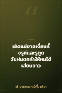 เย็ดแม่ยายเงี่ยนทั้งรูหีและรูตูด วันฝนตกทำให้ผมได้เสียบยาว